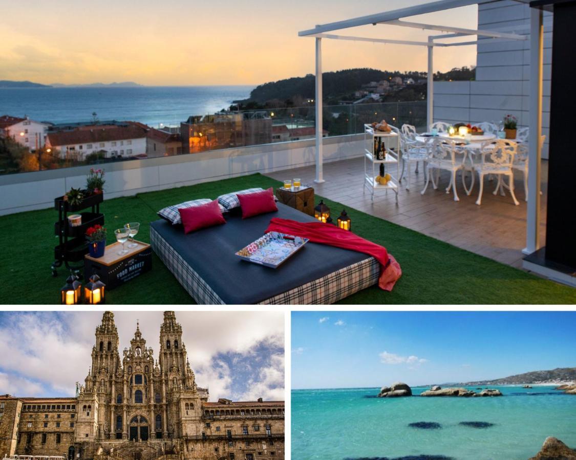 Luxury Singular Villa Canelas Sanxenxo Exterior photo